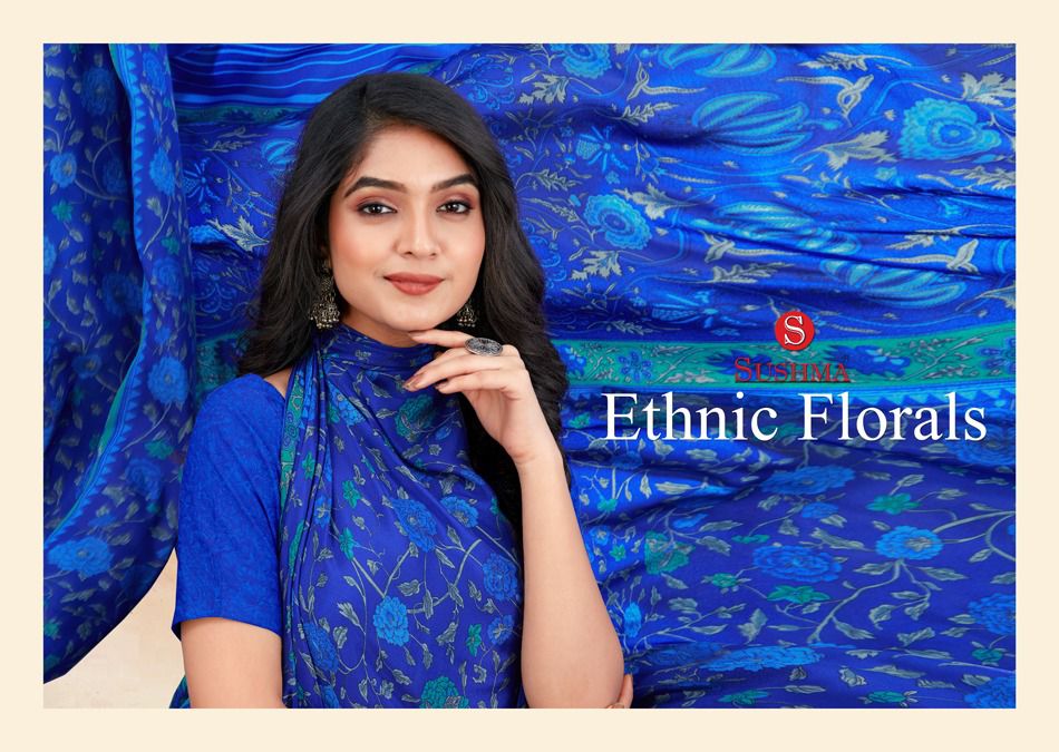 SUSHMA SAREES ETHNIC FLORALS